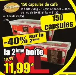 Norma Fortissimo café offre