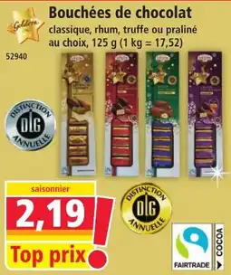 Norma Goldora Bouchées de chocolat offre