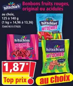 Norma hitschies Bonbons fruits rouges offre