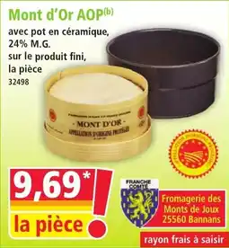 Norma Mont d'Or AOP offre