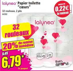 Norma lalynea Papier toilette "cœurs" offre