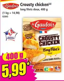 Norma le Gaulois Crousty chicken offre