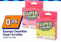 Action CleanRite Éponge Super Scrubby offre