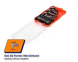 Action Werckmann Set de forets offre