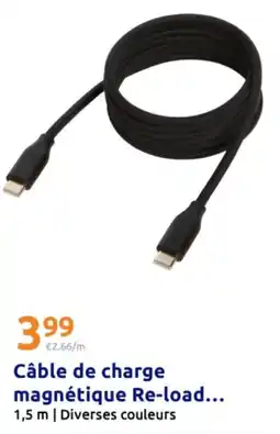 Action Re-load Câble de charge magnétique offre