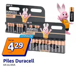Action Duracell Piles offre