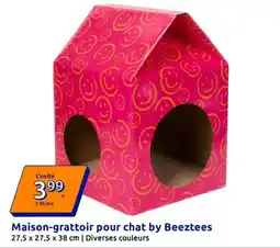 Action Beeztees Maison-grattoir pour chat offre