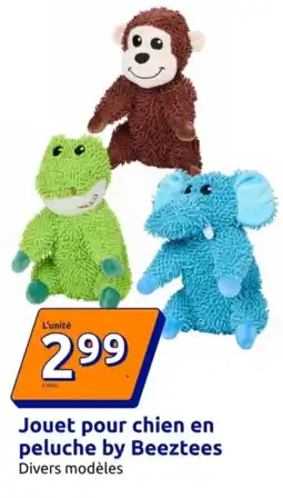 Action Beeztees Jouet pour chien en peluche offre