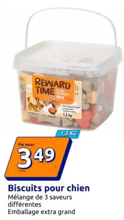 Action Reward Time Biscuits pour chien offre