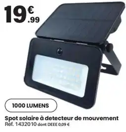 Shopix Spot solaire à detecteur de mouvement offre