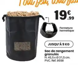 Shopix Sac de rangement granulés offre