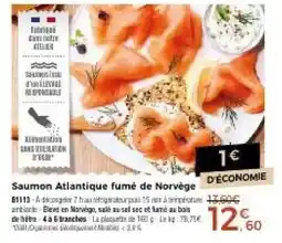 Thiriet Saumon Atlantique fumé de Norvège offre