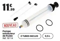Shopix Pompe extracteur de fluide offre