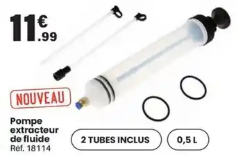 Pompe extracteur de fluide