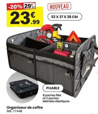 Organisateur de coffre