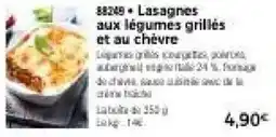 Thiriet Lasagnes aux légumes grillés et au chèvre offre