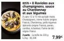 Thiriet 8 Ravioles aux champignons offre