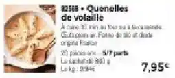 Thiriet Quenelles de volaille offre