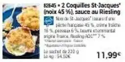 Thiriet Coquilles St-Jacques offre