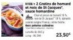 Thiriet Gratin de homard et noix de St-Jacques' offre