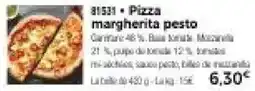 Thiriet Pizza margherita pesto offre