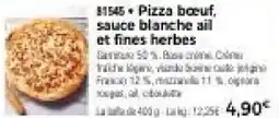 Thiriet Pizza bœuf offre