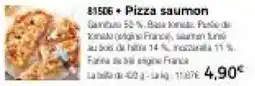 Thiriet Pizza saumon offre