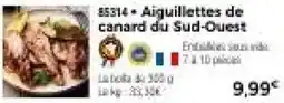 Thiriet Aiguillettes de canard du Sud-Ouest offre