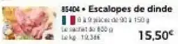 Thiriet Escalopes de dinde offre