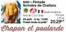 Thiriet Pintade fermière de Challans offre