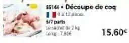 Thiriet Découpe de coq offre