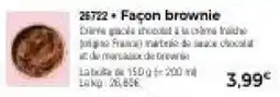 Thiriet Façon brownie offre