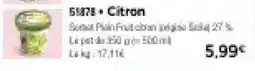 Thiriet Citron offre
