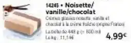 Thiriet Noisette/vanille/chocolat offre