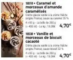 Thiriet Caramel et morceaux d'amande caramélisés offre