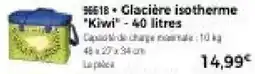 Thiriet Kiwi Glacière isotherme offre