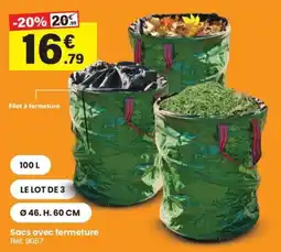 Shopix Sacs avec fermeture offre