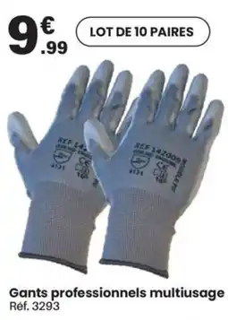 Shopix Gants professionnels multiusage offre