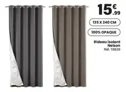 Shopix Rideau isolant Nelson offre