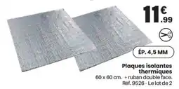 Shopix Plaques isolantes thermiques offre