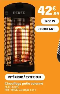 Shopix PEREL Chauffage patio colonne offre