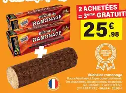 Shopix BRETHOME Bûche de ramonage offre