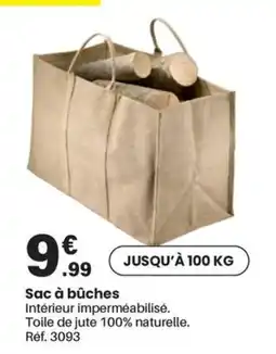 Shopix Sac à bûches offre