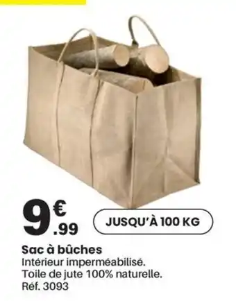 Shopix Sac à bûches offre