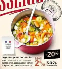 Thiriet Légumes pour pot-au-feu offre