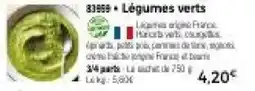 Thiriet Légumes verts offre