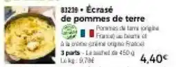 Thiriet Écrasé de pommes de terre offre