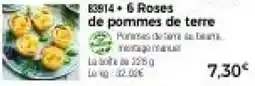 Thiriet 6 Roses de pommes de terre offre