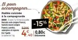 Thiriet Poêlée cuisinée à la campagnarde offre
