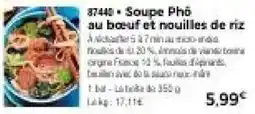 Thiriet Soupe Pho offre